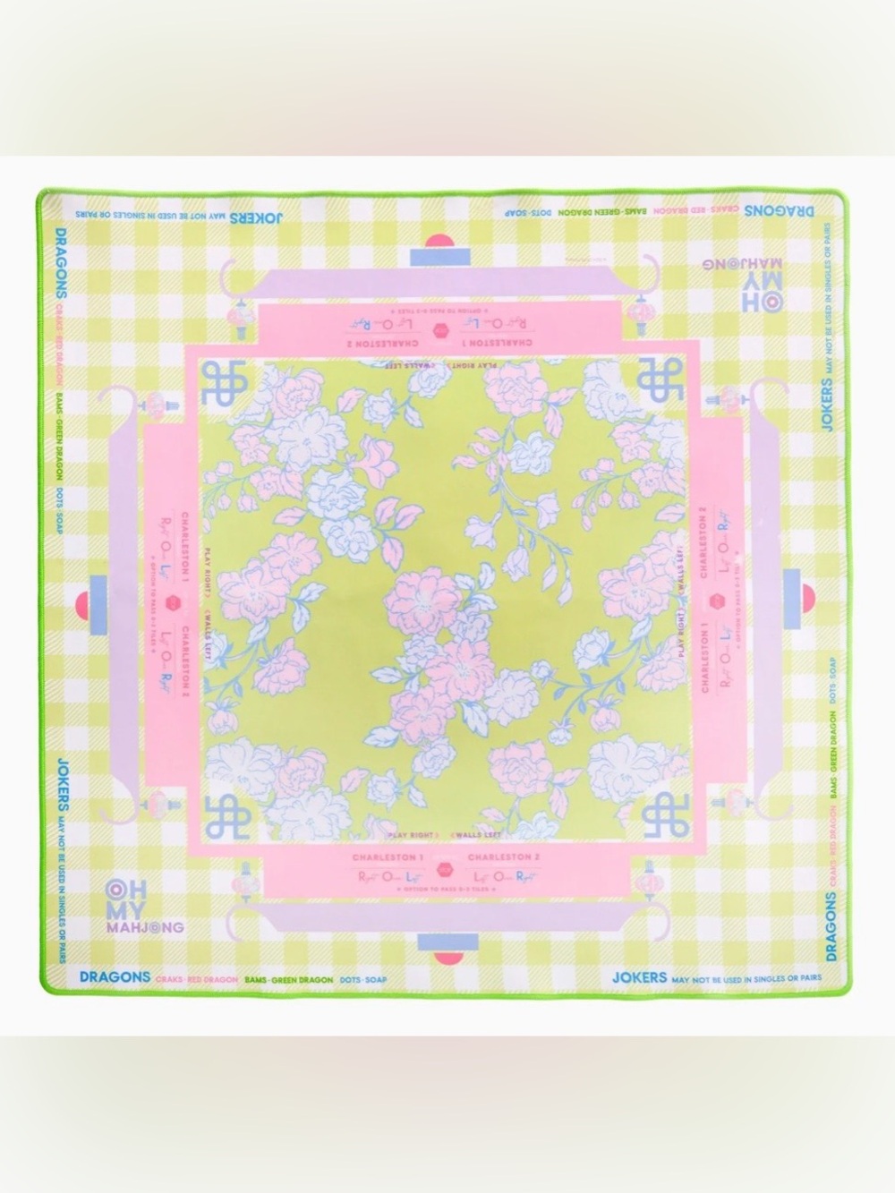 BRAND NEW Oh My Mahjong
Garden Party Mahjong Mat
Tablecover RETIRED OUT OF STOCK
